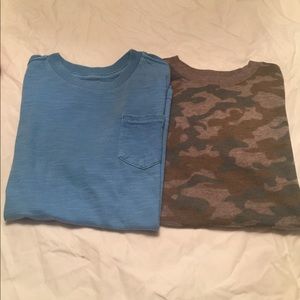 Cat & Jack T-shirt boys 6/7 Lot Of 2